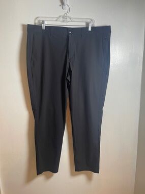 lululemon athletica Men's Black Performance Dress Pants